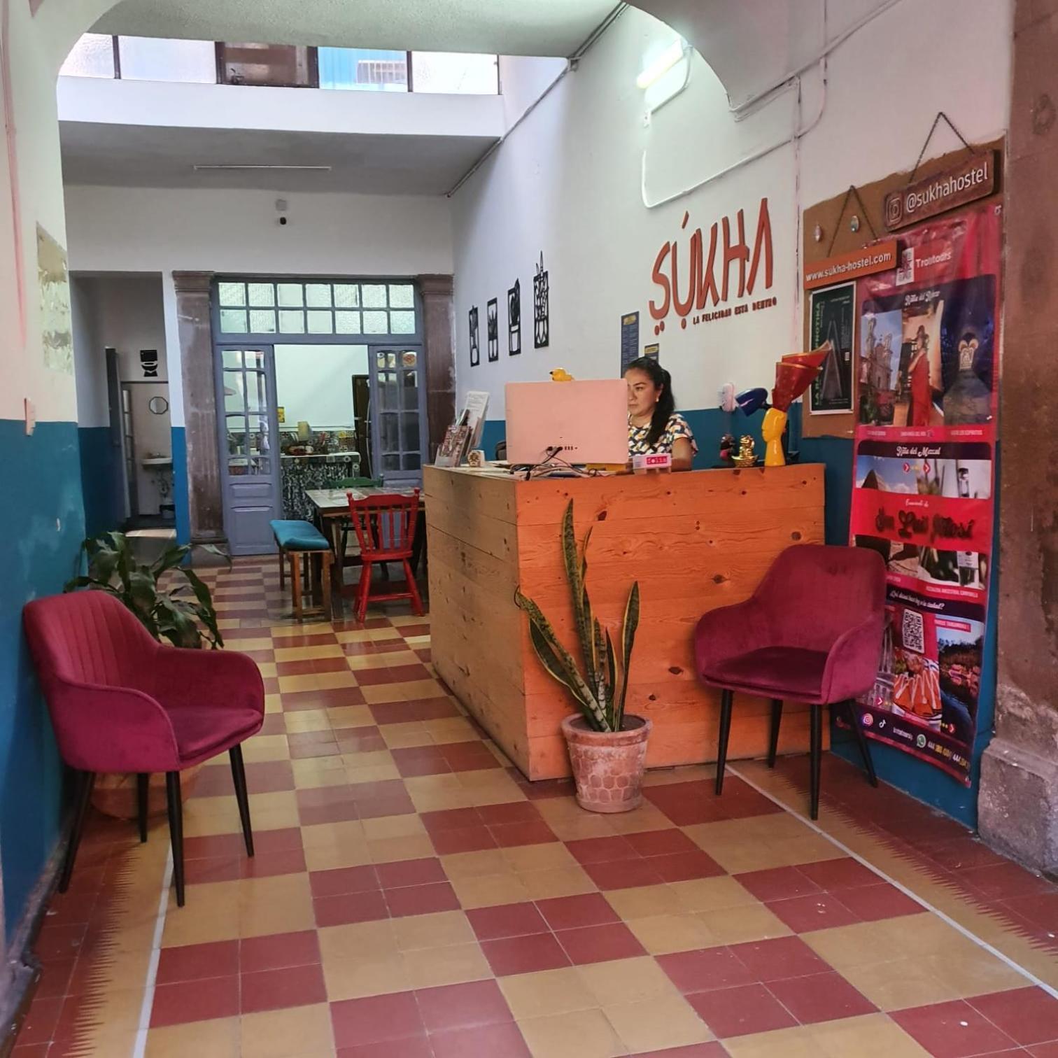 Sukha Hostel San Luis San Luis Potosi Ngoại thất bức ảnh